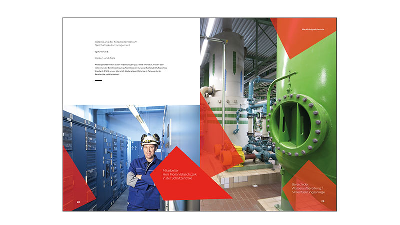 Broschüre - Nachhaltigkeitsbericht GMVA